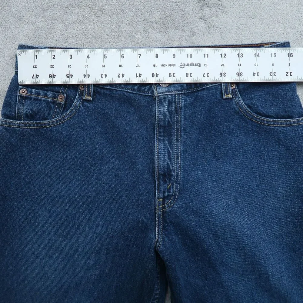 Levi's Signature Jeans Women's 14 Short Blue High-Rise Relaxed Fit 28